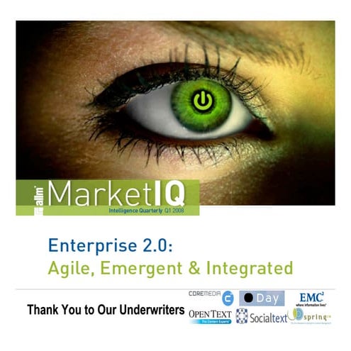 Enterprise 2.0 Market Study
