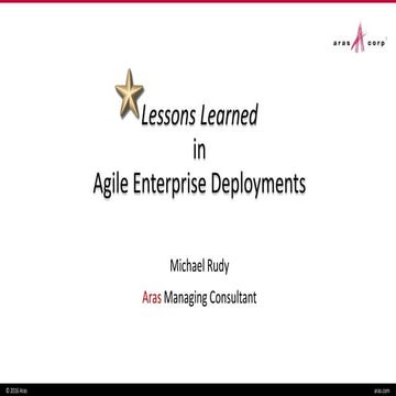 Enterprise Agile Deployment