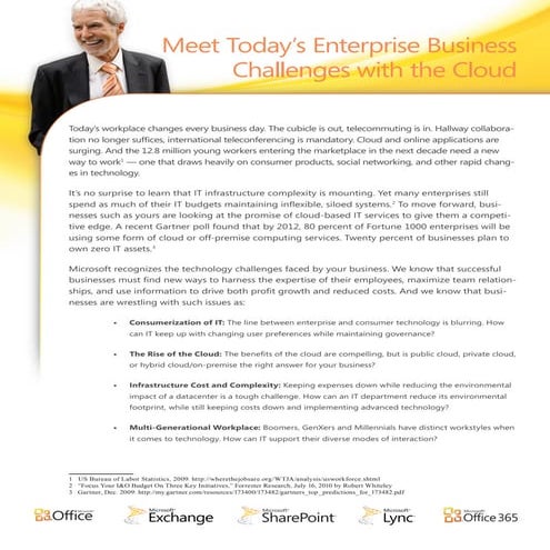Enterprise Challenges - Cloud 