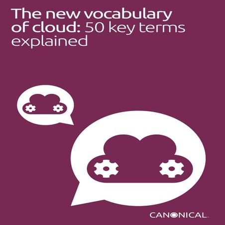Enterprise Cloud Glossary from Ubuntu