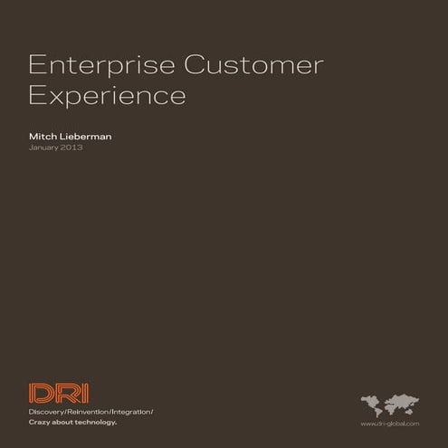 Enterprise Customer Experience