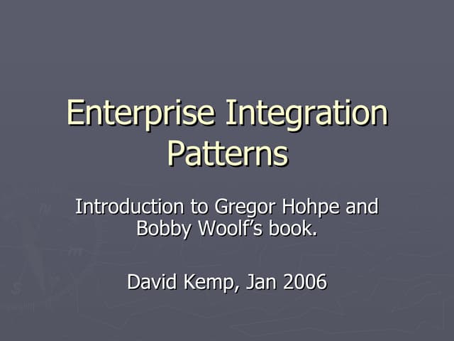 Enterprise Integration Patterns