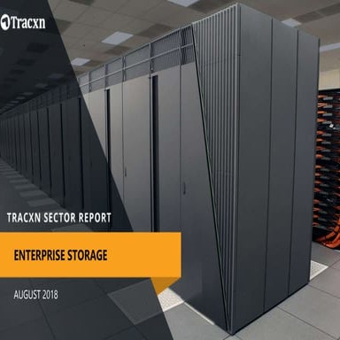 Tracxn - Enterprise Storage Startup Landscape