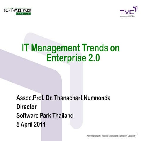 IT Management Trends on Enterprise 2.0