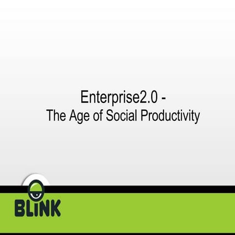 Enterprise2 0 Blink English