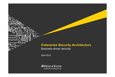 Enterprise%20 security%20architecture%20 %20business%20driven%20security