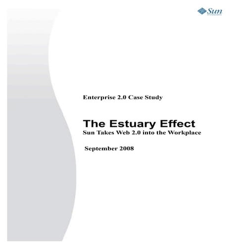Enterprise 2.0 @ Sun Microsystems