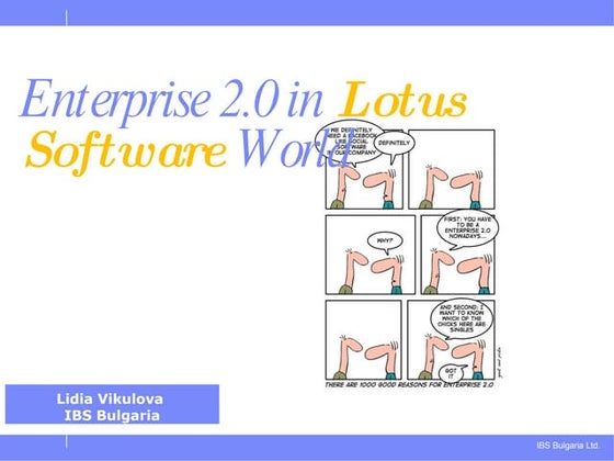 Enterprise 2 0 With Lotus