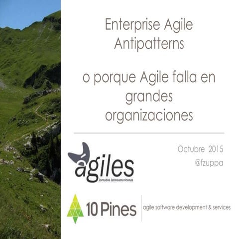 Enterprise agile antipatterns