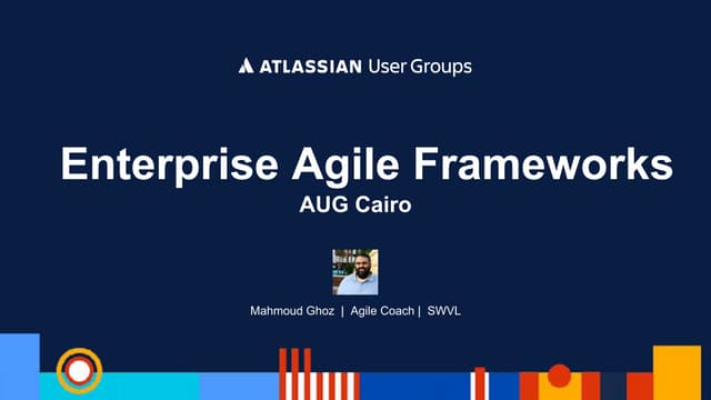 Enterprise agile Framework