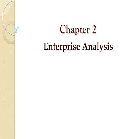 Enterprise Analysis