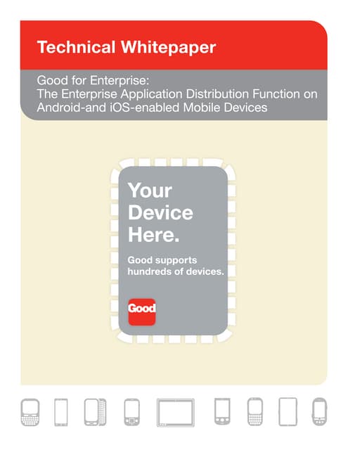 Enterprise Application Distribution   Technical White Paper[1]