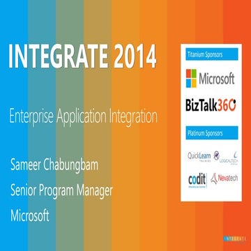 Enterprise application integration