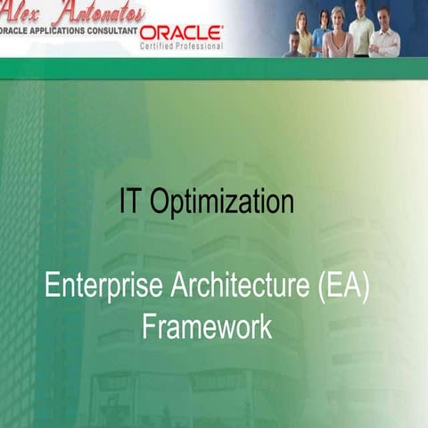 Enterprise architecture framework business case