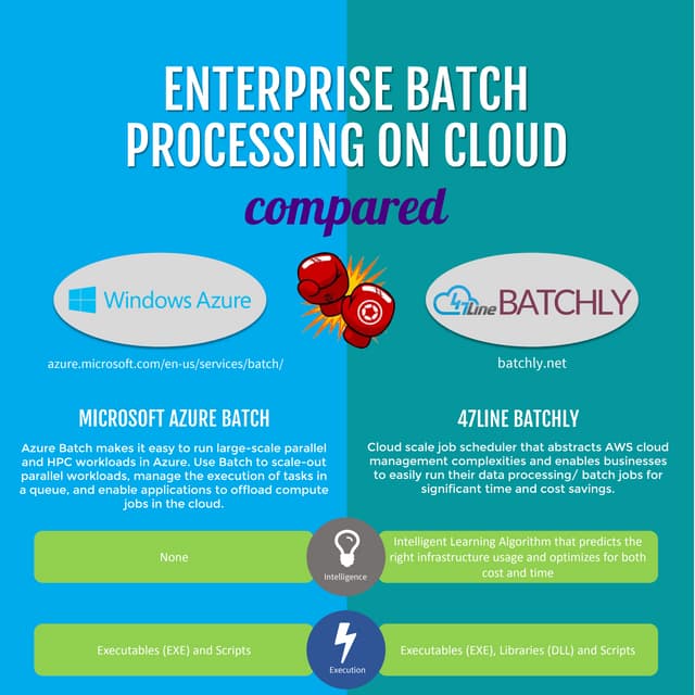 Enterprise Cloud Batch Processing Compared | PDF