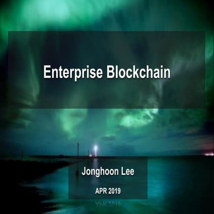 Enterprise Blockchain Business Impact by Industry. private vs public