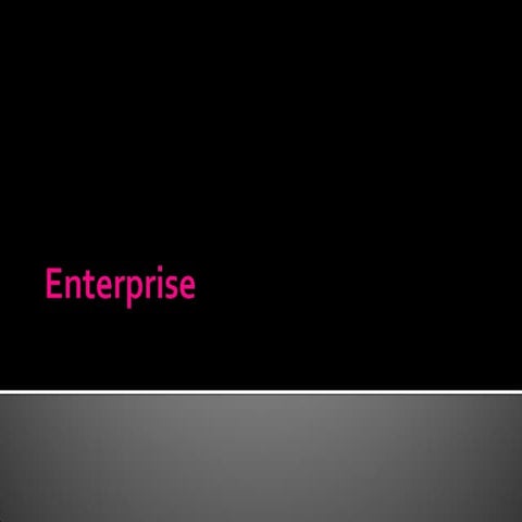 Enterprise, Business Growth and size.pptx