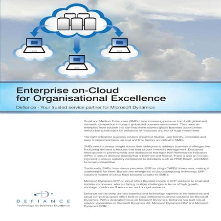 Enterprise Business on Cloud