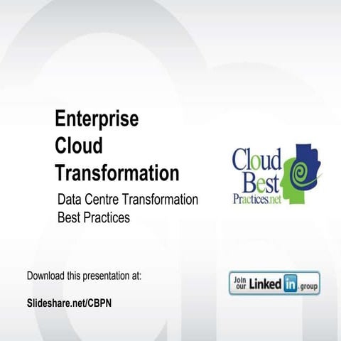 Enterprise Cloud Transformation