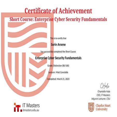 Enterprise Cyber Security Fundamentals_Certificate of Achievement.pdf