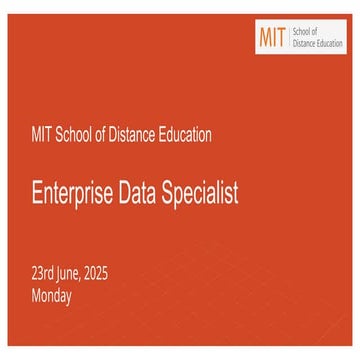 PGDM in Enterprise data Specialist at MITSDE.ppt