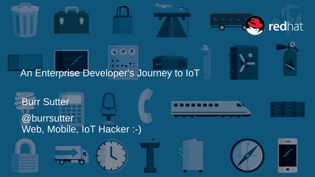 Enterprise Developer Journey to the IoT