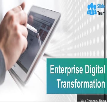 Enterprise Digital Transformation Powerpoint Presentation Slides