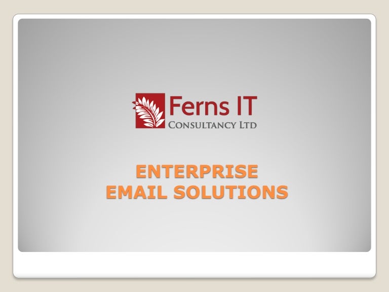 Enterprise email