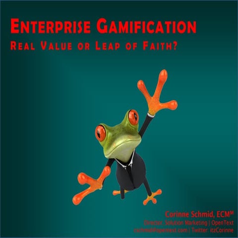 Enterprise Gamification by itzCorinne