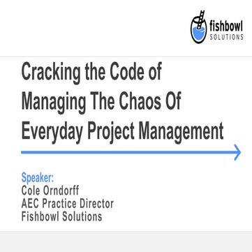 Cracking the Code of Managing The Chaos Of Everyday Project Management