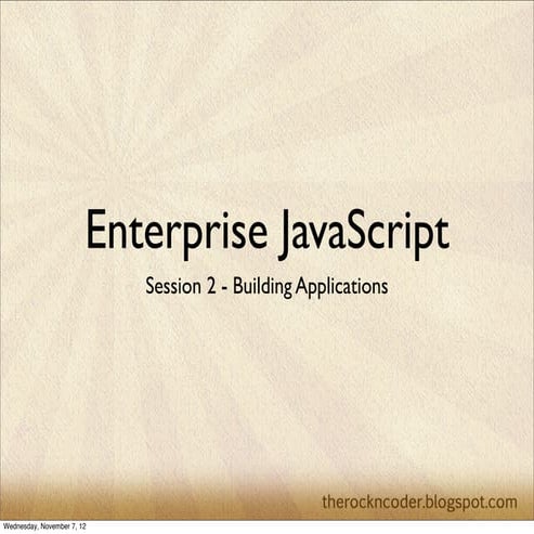 Enterprise javascriptsession2