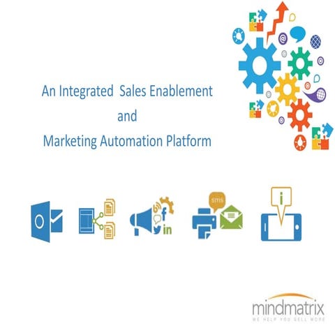 Sales Enablement in a box: For all sales and marketing needs of an Enterprise