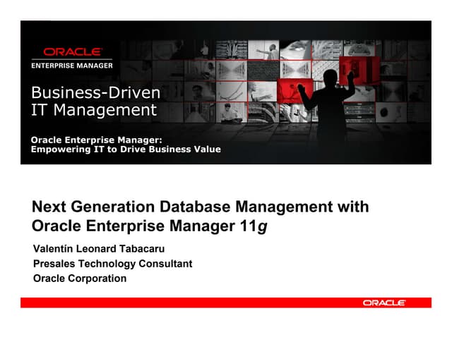 Oracle Enterprise Manager 11g