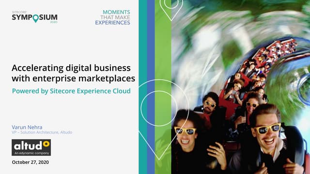 Enterprise Marketplace Powered by Sitecore Experience Cloud