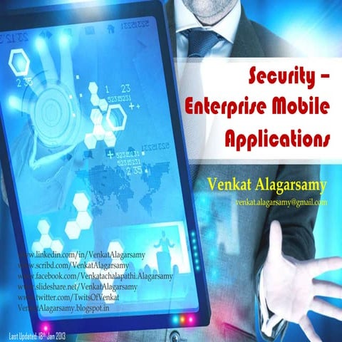 Enterprise mobileapplicationsecurity