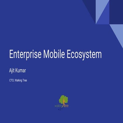 Enterprise Mobile Ecosystem
