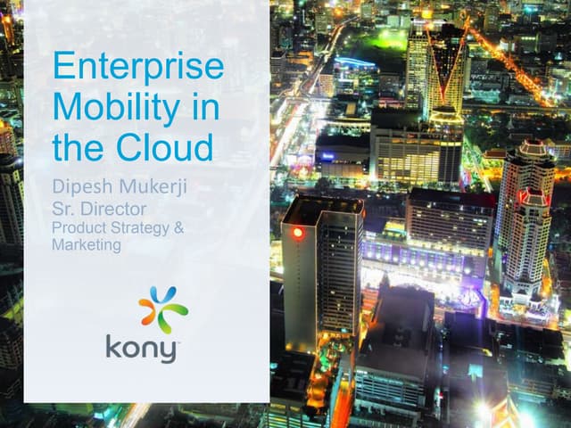 Enterprise mobility in the Cloud vs On-Prem