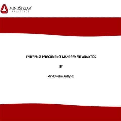 Enterprise performance management