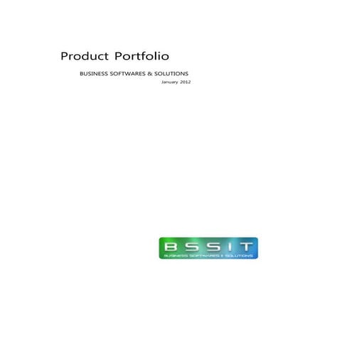 Enterprise product catalog 2012