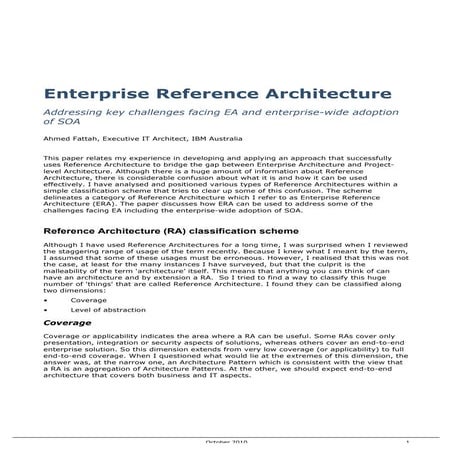 Enterprise reference architecture   v1.2