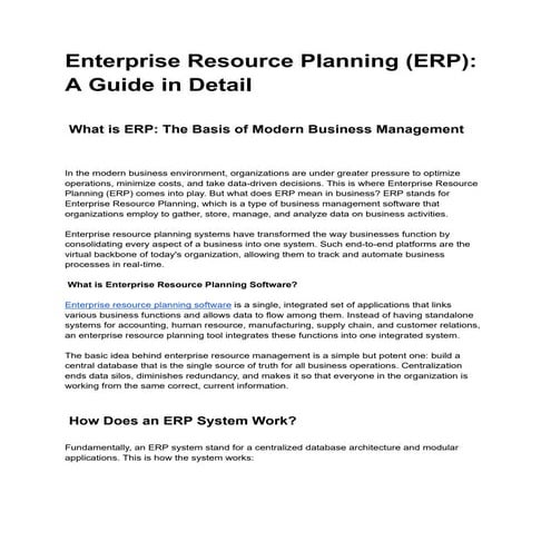 Enterprise Resource Planning (ERP)_ A Guide in Detail - Google Docs.pdf