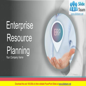 Enterprise Resource Panning PowerPoint Presentation Slides 