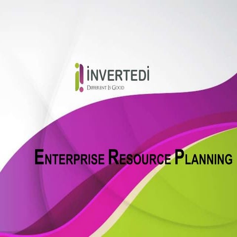 Enterprise Resource Planning Systems