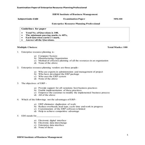 Enterprise resource planning_professional