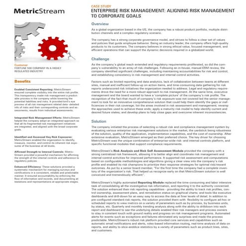 Enterprise risk management | PDF