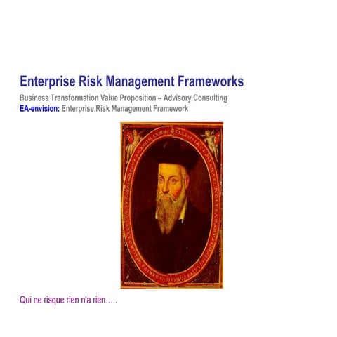 Enterprise Risk Management Framework