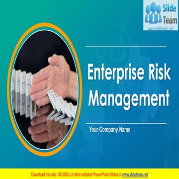 Enterprise Risk Management PowerPoint Presentation Slides 