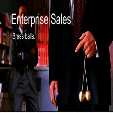 Enterprise sales   what i have learned going up the tree from smb