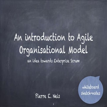 An introduction to Agile Organisational Model