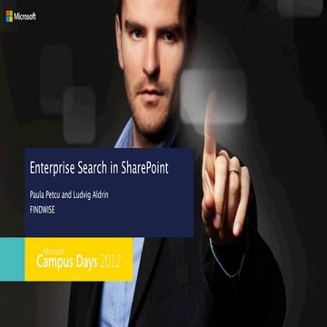 Enterprise Search in SharePoint 2013